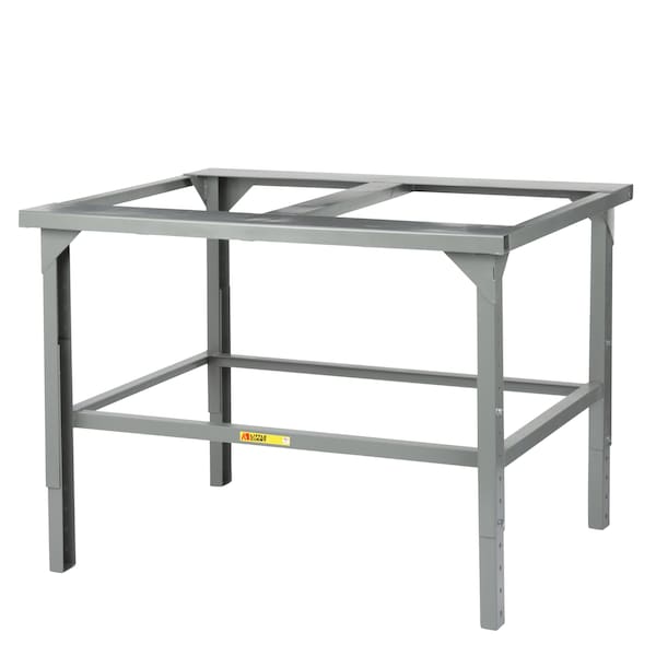 Little Giant Stationary Pallet Stand, 48" W x 48"L x 27.5 - 43.5"H, 4,000 lbs. Cap SPS4848AH - main